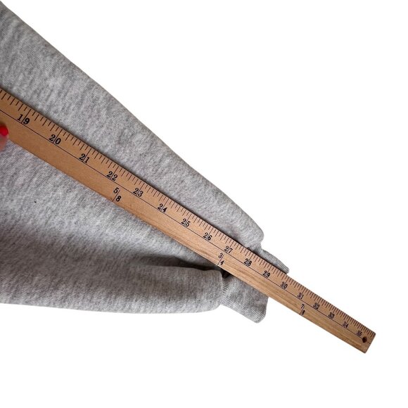 Vintage Russell Athletic UNC Carolina Tarheels L Hoodie Sweatshirt Gray Cotton - Picture 11 of 12